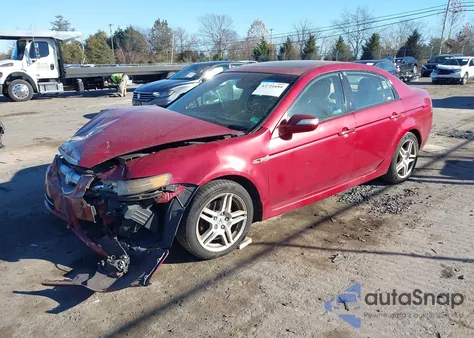 2008 Acura Tl 3.2 из США, поврежденный, VIN 19UUA66288A038240